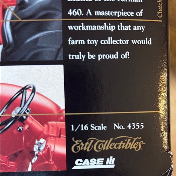 NIB International Harvester 1/16 Farmall 460 Precision Series Collector - Picture 5 of 16